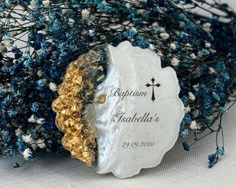Gepersonaliseerde doopmagneet, gunst eerste communie, doopgunst, bevestigingscadeau, Mi Bautizo, doopcadeau voor gast, doop