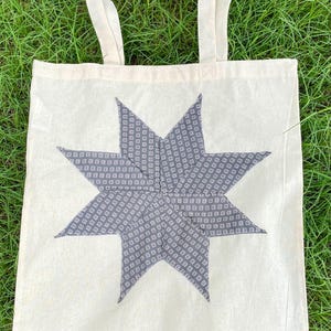 Farmers Market Bag Reusable Market Tote Shopping Bag Eco-Friendly Gift Bag Upcycled Fabric Bag Grocery Bag Eco Gift Tote Bag for Shopping