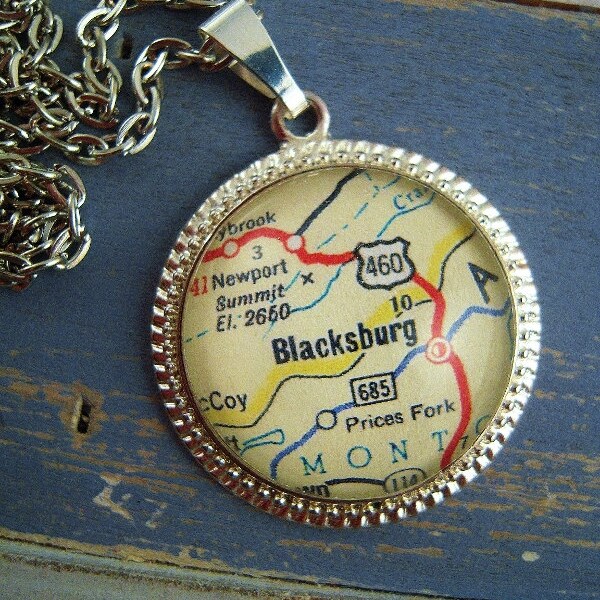 Virginia Tech Jewelry Etsy