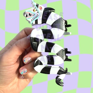 Spooky Sandworm Hair Claw: Funky Hair Accessory, Hair Clip