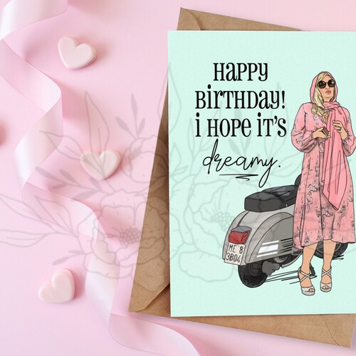 Funny Tanya Dream birthday card, Happy Birthday, birthday greeting card, Funny Jennifer birthday card,