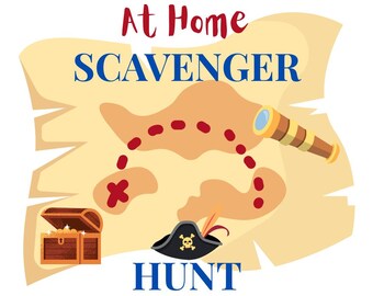 Scavenger Hunt in Spanish. Preschool Activities.