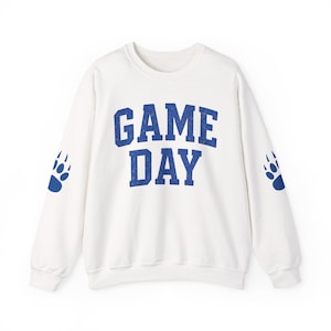 Game Day Crewneck Sweatshirt, Unisex Hoodie, Sports Apparel, Casual Outfit, Comfy Sweater, Game Day Gear, Gift for Sports Fans