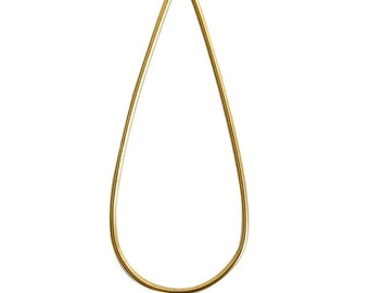 Nunn Design-Wire Frame Large Drop-Gold-Quantity 1