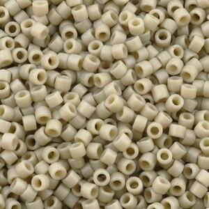 Seed Beads-11/0 Delica-2282 Matte Opaque Glazed Cactus-Miyuki-7 Grams