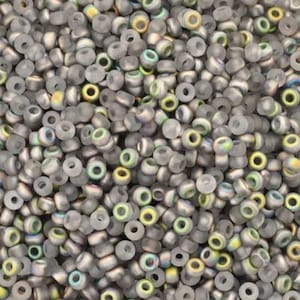 Seed Beads-11/0 Round-4557 Vitrail Matte-Miyuki-16 Grams