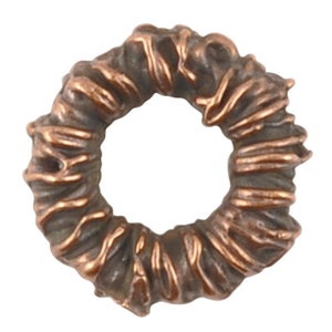 Casting-8mm Wrap Spacer-Antique Copper-Quantity 1