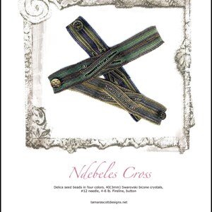 Bead Pattern PDF-Ndebeles Cross image 2