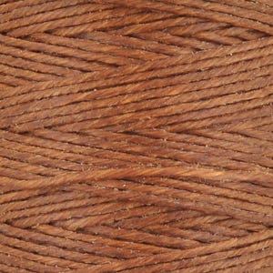 Waxed Irish Linen Cord Walnut Brown – 4 Ply Jewelry Stringing Thread (10 Yards)