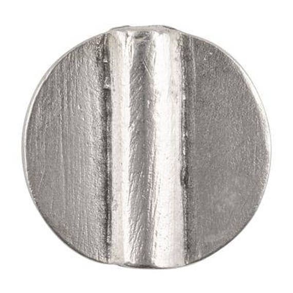 Casting-21mm Flat Round Tube-Antique Silver-Quantity
