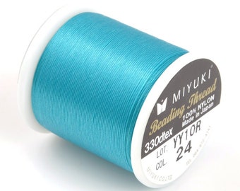 Fais-le toi-même bobina da 50 metri FILO speciale Miyuki Beading Nylon Blu Scuro n ° 17 Fais-le toi-même bobina da 50 metri FILO speciale Miyuki Beading Nylon Blu Scuro n ° 17