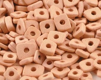 Ceramic Beads-5mm Abstract-Blush-Quantity 5 Grams