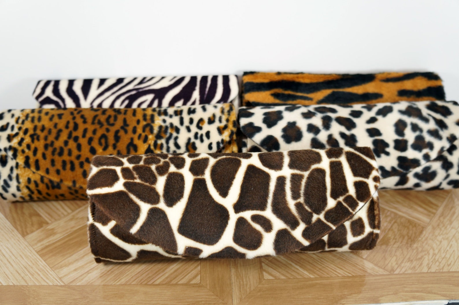 Black and white zebra clutch purse Animal print evening bag Etsy