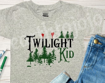 TWILIGHT KID Handmade Toddler T Shirt Gildan 2T 3T 4T USA Seller