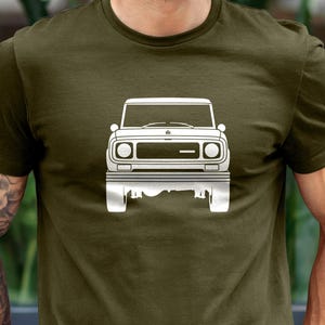 International Scout 4x4 Tshirt, Off-Road Adventure Unisex Tee Shirt, Camper Gift, Outdoor Enthusiast Shirt, Camping Tee, Retro Car Lover Top