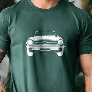 Triumph TR6 Vintage Car T-shirt, Classic Car Tee, Retro Automobile Shirt, Car Enthusiast Gift, Automotive Apparel
