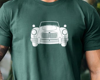 Camiseta MGA 1958: Camiseta retro de coche clásico