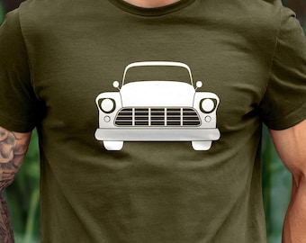 Maglietta del pick-up Chevy 3100 del 1955: maglietta auto d'epoca