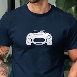AC Cobra T-Shirt: Retro Muscle Car Enthusiast Tee