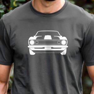 67 Camaro T-shirt, Muscle Car Tee, Vintage Auto Shirt, Camaro T-shirt, Racing Car Gift