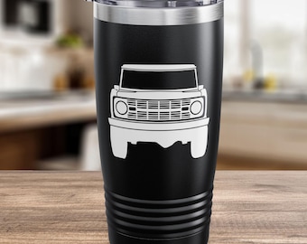Ford Bronco Tumbler | 20oz Stainless Travel Cup