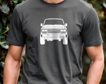 Toyota Land Cruiser FJ62 T-Shirt, Vintage 4x4 Graphic Tee in 100% Cotton