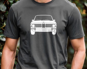 BMW 2002 T-Shirt: Classic Car Tee, Car Enthusiast Gift