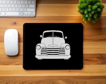 1953 Chevy 3100 Pickup Truck Mouse Pad: Classic Car Desk Mat