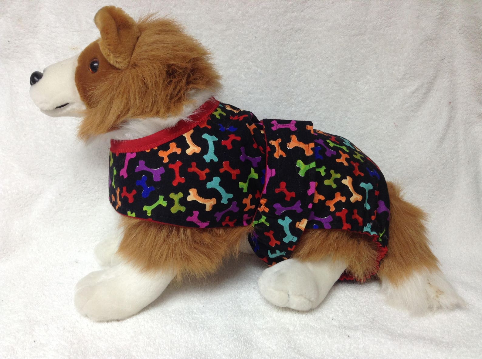 Male Dog Diaper Wrap Pants One Piece Romper Bodysuit Size Etsy