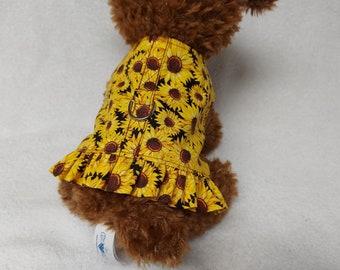 Medium Large Small Boy Dog Harness Fabric Male Puppy Vest  100% Cotton Pirate Flag Print Sizes XSmall