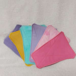 Reusable Dog Insert Diaper Liner Washable Pads For Female Cotton Flannel Set of 6 Ready To Ship