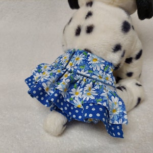 Female Dog Diaper Cover Britches Pet Pup Wrap With Skirt Size XXSmall To 5XLarge
