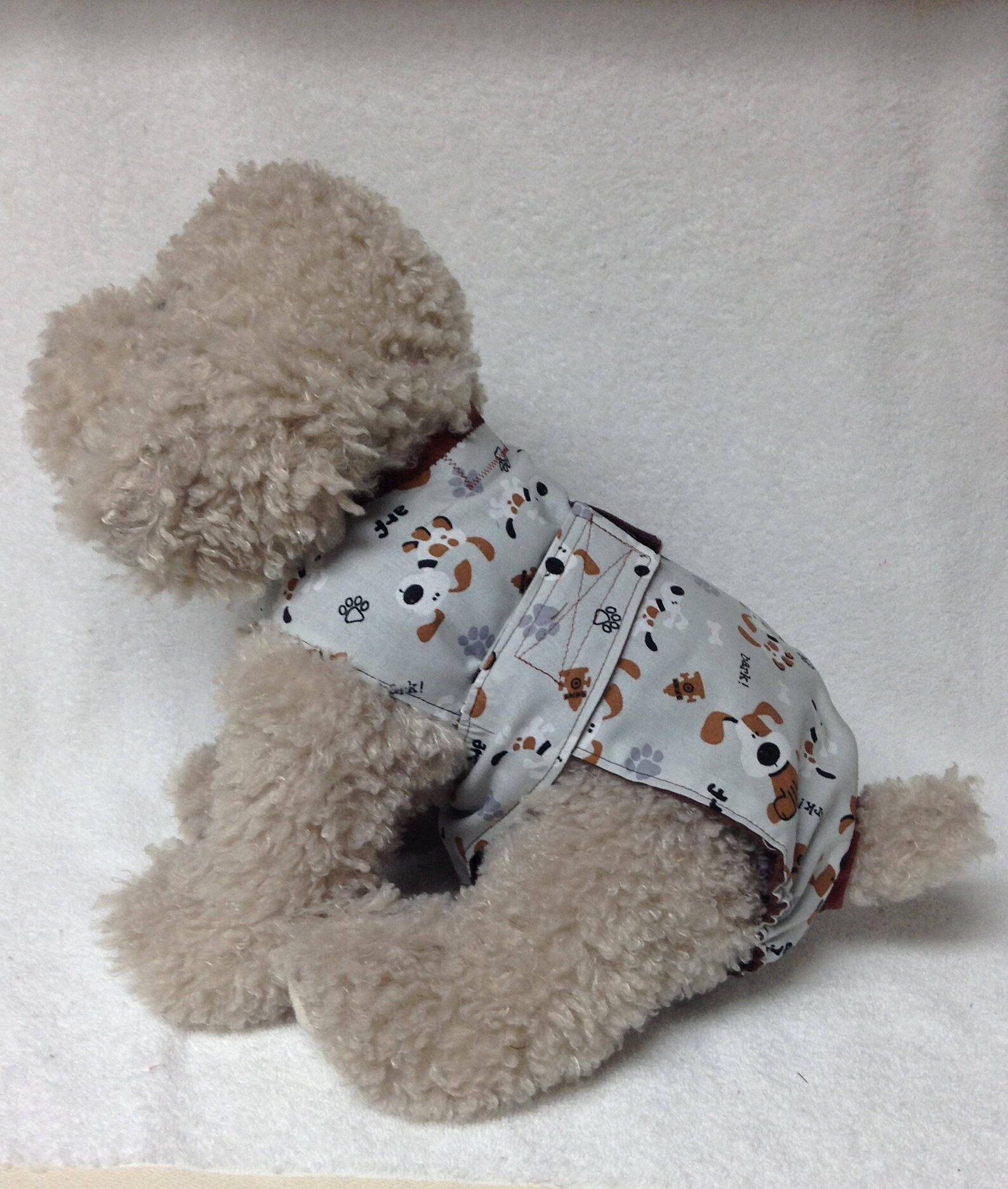 Male Dog Diaper Wrap Pants One Piece Romper Bodysuit Size Etsy