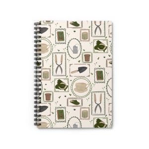 Gardeners' Spiral Notebook - Perfect for Plant Lovers, Journal, Gardening Ideas, Gifts, Eco-Friendly Garden Journal
