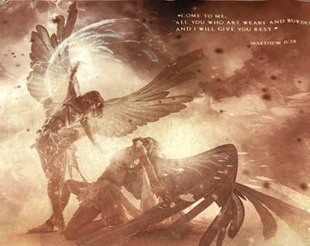 Divine Reckoning - Custom TCG Playmat for MTG/Yu-Gi-Oh/Pokemon