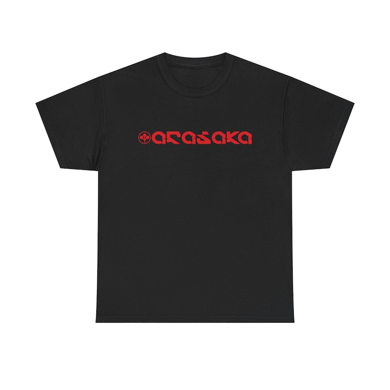 Camiseta con el logotipo corporativo de Arasaka / Cyberpunk 2077 Red Corpo Lifestyle imagen 1