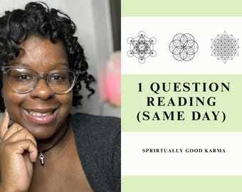 Psychic Reading | SAME DAY 1 Question Reading