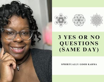 Yes/No Psychic Reading (SAME DAY)