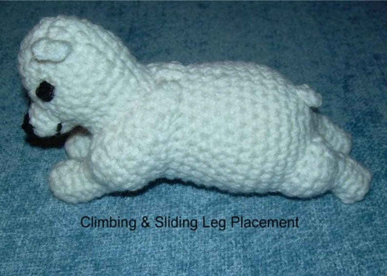 Polar Bear Cubs PDF Crochet Patterns image 3