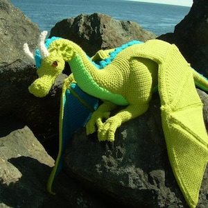 Guardian the Dragon PDF Crochet Pattern by CreationsByGems image 2