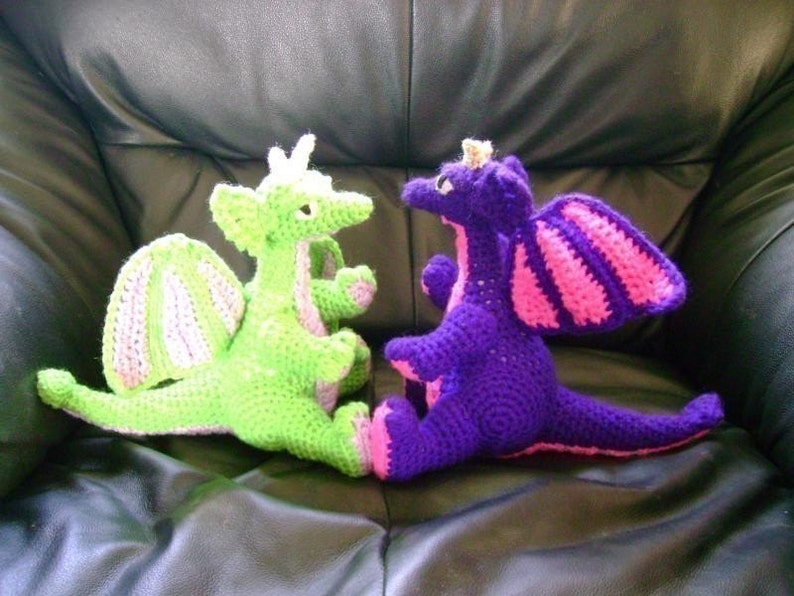 Baby Dragon PDF Crochet Pattern image 3