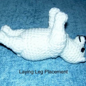 Polar Bear Cubs PDF Crochet Patterns image 5