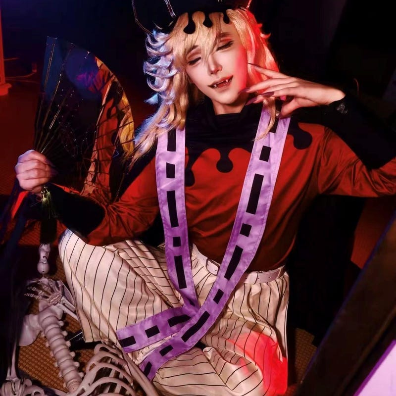 Douma Demon Slayer Cosplay Etsy Douma Demon Slayer Cosplay Etsy