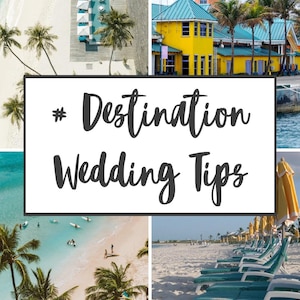 40 Destination Wedding Tips | Digital Ebook for Brides | Stress-Free Wedding Planning Guide | Printable Wedding Tips PDF