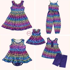 Neon Safari Dress