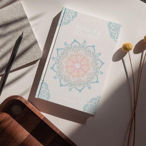 Digital Mandala Coloring Book with 30 Designs, Flowers & Animals – Coloring Book PDF for Adults and Children, Instant Download