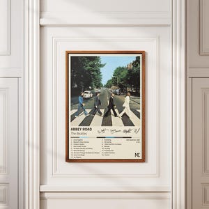 The Beatles - Abbey Road Album Poster