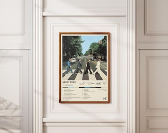 The Beatles - Pôster do álbum Abbey Road