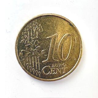 希少なユーロ硬貨 10 セント フランス 1999 年、「種まき人」。 - Etsy