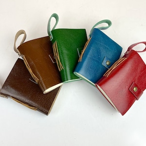 Pocket Journal with Carry Strap Blank Pages